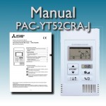 Manual termostato PAC-YT52CRA-J